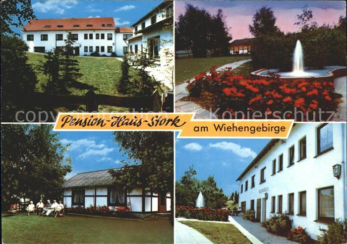 Bad Holzhausen Luebbecke Pension Haus Stork am Wiehengebirge
