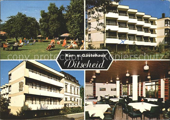 Bad Honnef Kur- und Gaestehaus Ditscheid