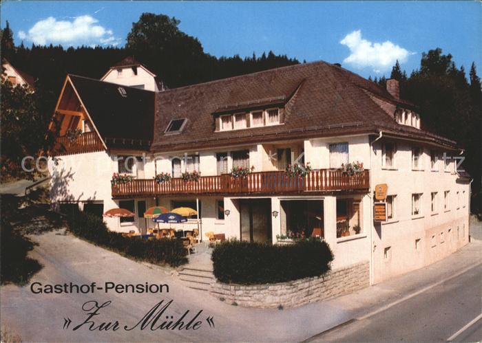 Schwarzenbach Wald Gasthof Pension Zur Muehle Schuebelhammer