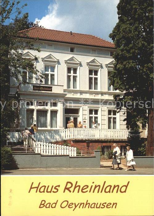 Bad Oeynhausen Haus Rheinland