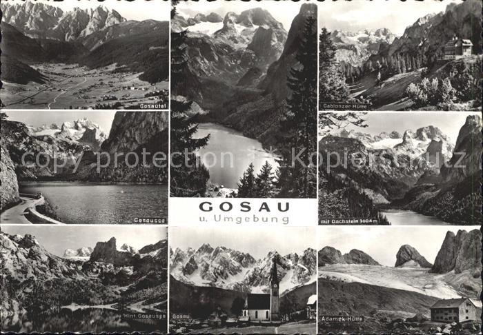 Gosau Oberoesterreich Dachstein Adamek-Huette Gosausee