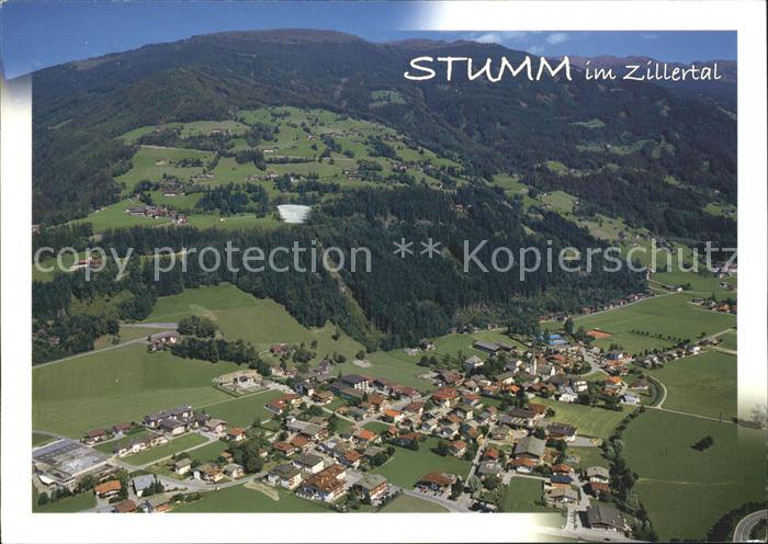 Stumm Zillertal Fliegeraufnahme