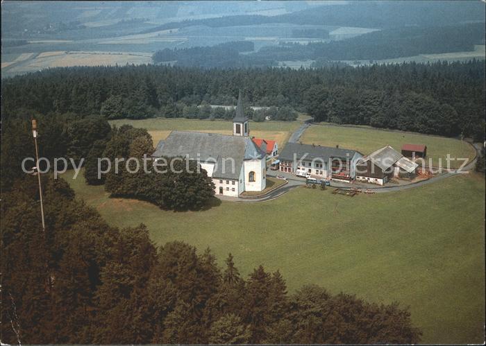 Fahrenberg Oberpfalz Fliegeraufnahme Wallfahrtskirche Maria Heimsuchung