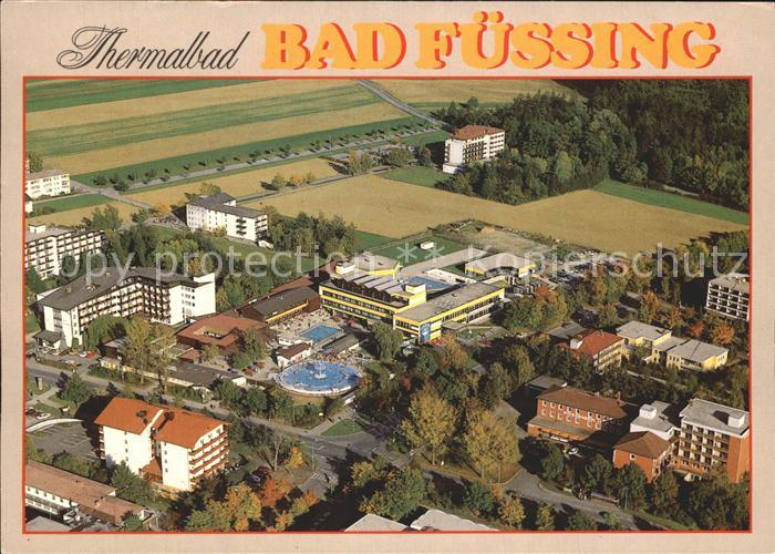 Bad Fuessing Fliegeraufnahme Thermalbad