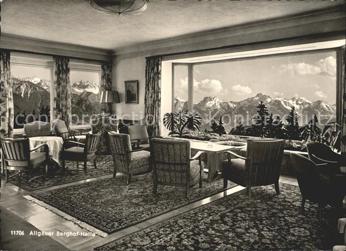 Sonthofen Oberallgaeu Hotel Allgaeuer Berghof Halle