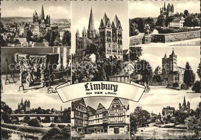 Limburg Lahn Dom und Schloss