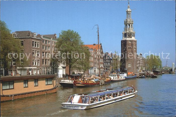 Amsterdam Niederlande Montelbaan Turm
