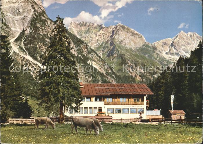 Oberstdorf Oytalhaus Schneck Himmelhorn Grossem Wilden
