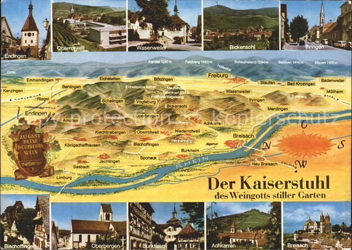 Endingen Kaiserstuhl Oberrotweil Wesenweiler Bickensohl Breisach