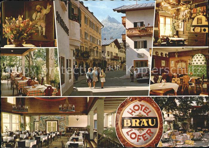 Lofer Hotel Braeu Rich.-Mayr-Stube Ufergarten