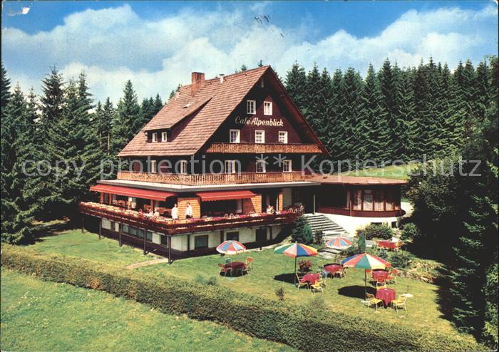 Saig Schwarzwald Cafe Alpenblick