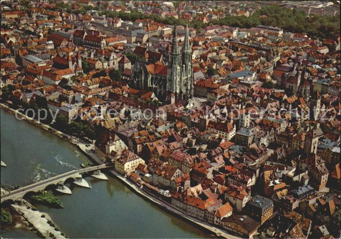 REGENSBURG Bayern Fliegeraufnahme