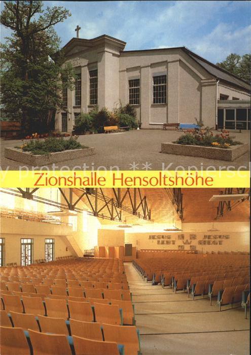 Gunzenhausen Altmuehlsee Zionshalle Hensoltshoehe
