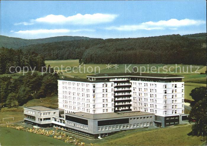 Zwesten Bad Hardtwaldklinik Fliegeraufnahme