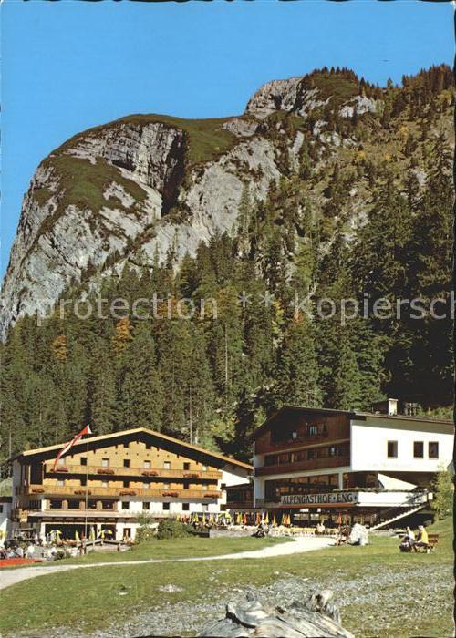 Hinterriss Tirol Alpengasthof Cafe Eng Gross Ahornboden