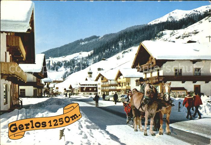 Gerlos Pferdeschlitten Hotel