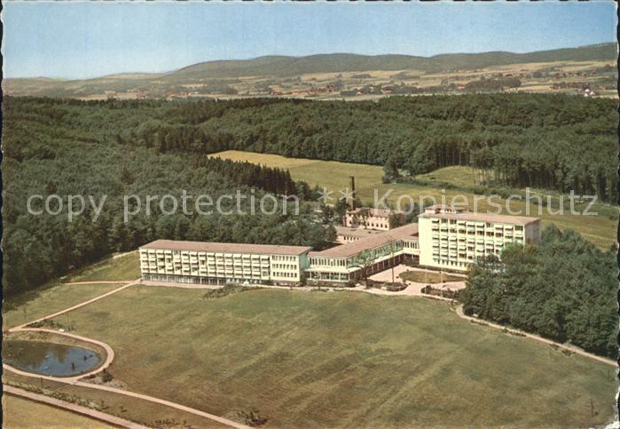 Bad Rothenfelde Fliegeraufnahme Sanatorium Teutoburger Wald