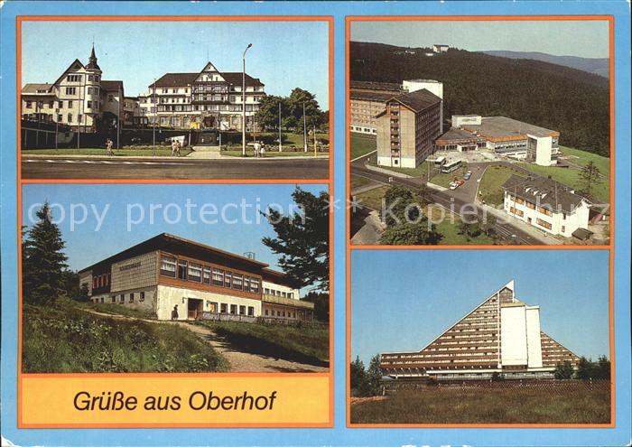 Oberhof Thueringen Hotel Ernst Thaelmann Erholungsheim Fritz Weineck Interhotel