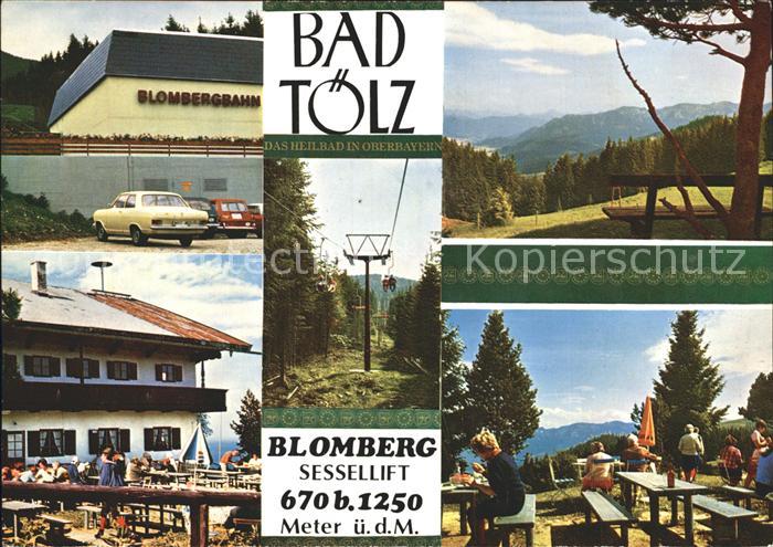 Bad Toelz Blomberg Sessellift Blomberghaus