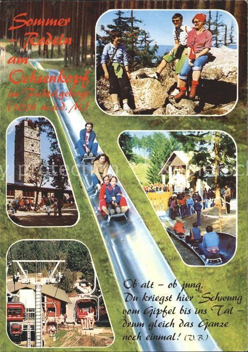 Ochsenkopf Rodelbahn Sesselbahn Turm