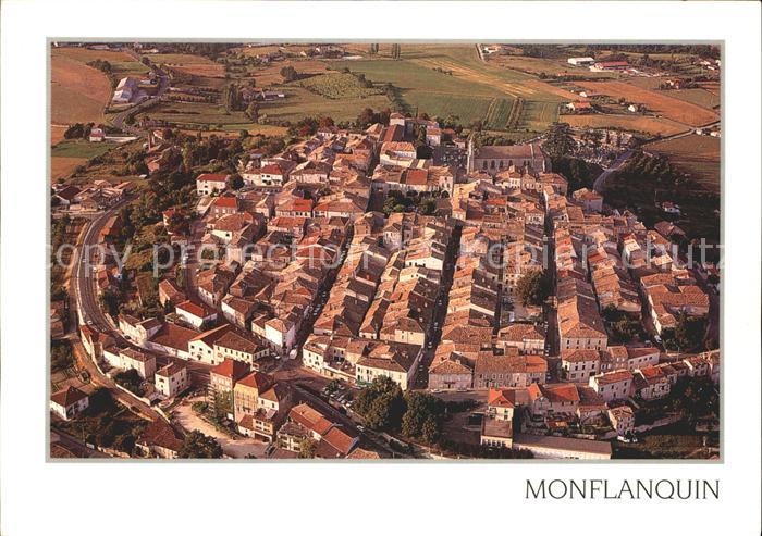 Monflanquin Fliegeraufnahme