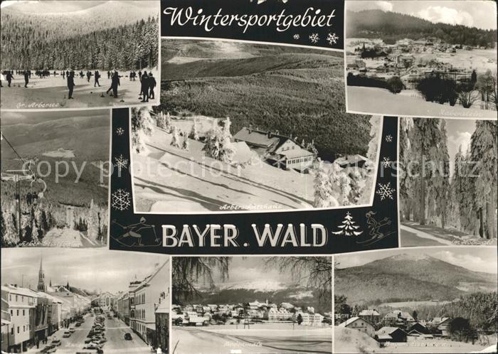 Rabenstein Zwiesel Arber-Sesselbahn Bodenmais Arberschutzhaus