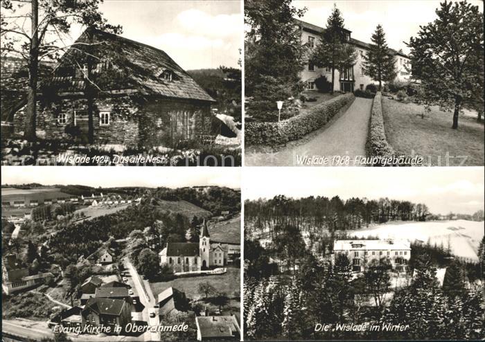 Luedenscheid Evangelische Kiche Oberrahmede Wislade 1968-Hauptgebaeude