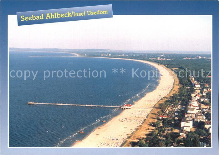 Ahlbeck Ostseebad Fliegeraufnahme