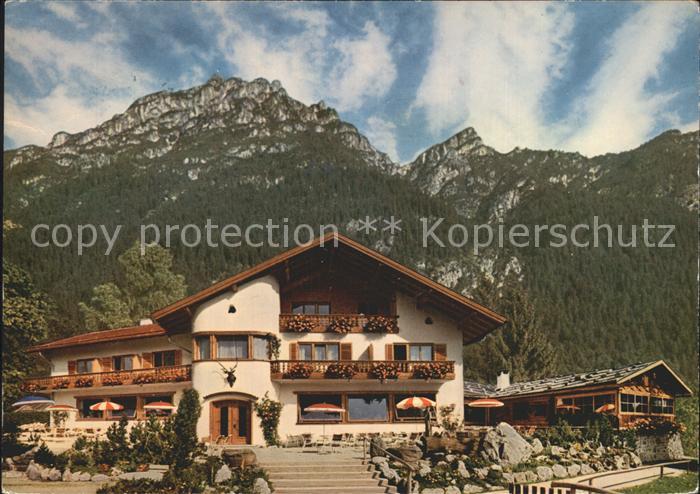 GARMISCH-PARTENKIRCHEN Bayern Almhuette Berggasthof Kramers