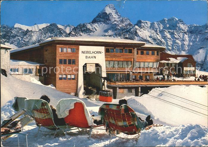 Oberstdorf Nebenhorn-Bergstation Seilbahn