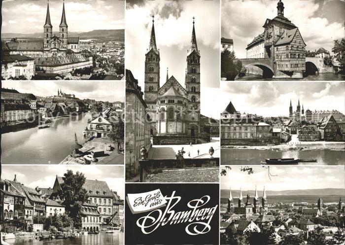 Bamberg Michelsberg Klein-Venedig Dom altes Rathaus