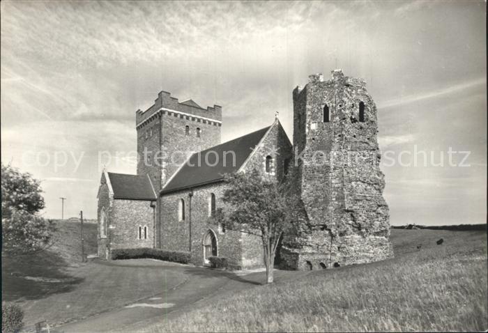 Dover Kent UK Castle Roman Lighthouse Saxon Church St. Mary Castro