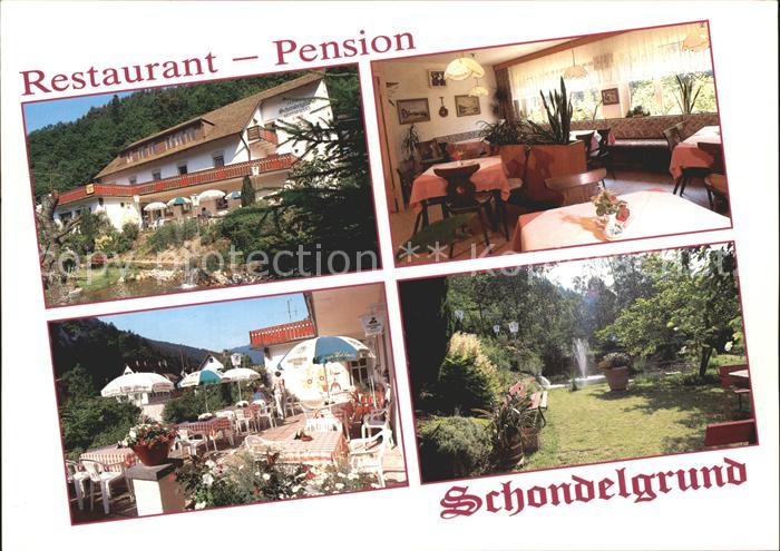 Hornberg Schwarzwald Restaurant-Pension Schondelgrund