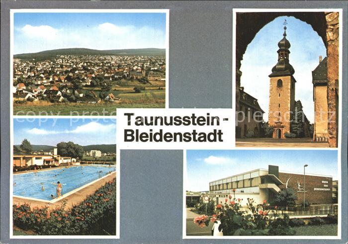 Bleidenstadt Schwimmbad Tor Turm