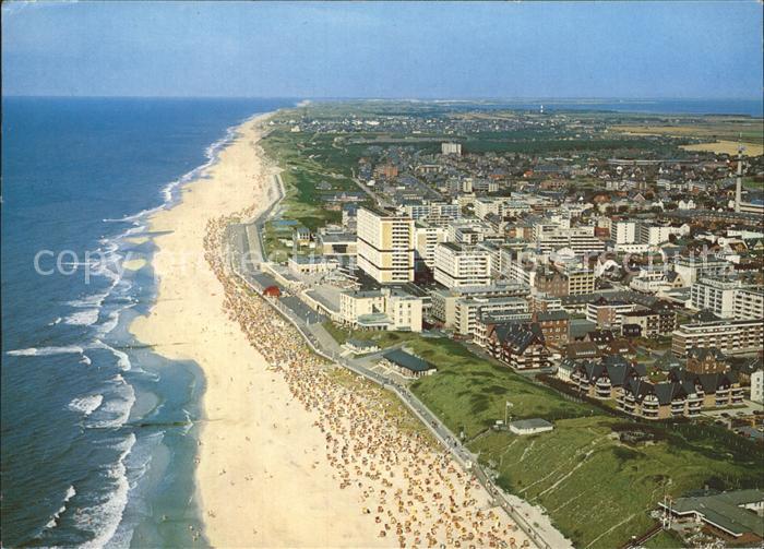 Westerland Sylt Fliegeraufnahme