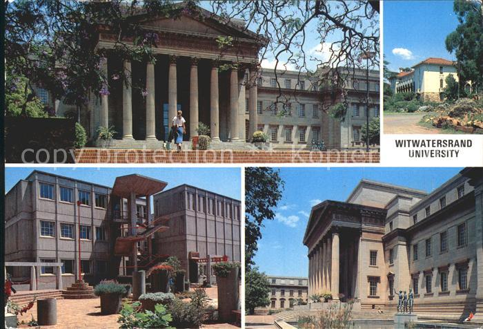 Johannesburg Gauteng Witwatersrand University