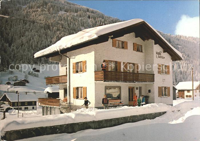 Gortipohl St Gallenkirch Vorarlberg Haus Sattler
