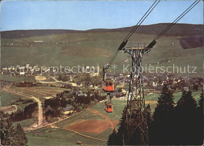 Oberwiesenthal Erzgebirge Luftseilbahn
