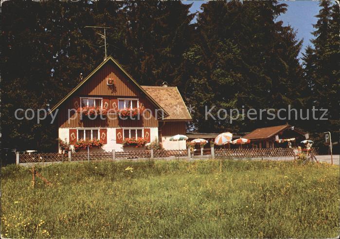 Gruenenbach Allgaeu Kiosk Waldesrast Eistobelwasserfaellen