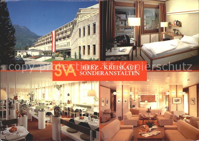 Bad Ischl Salzkammergut SVA Herz- Kreislauf Sonderanstalten