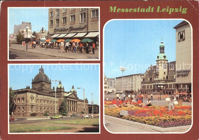 LEIPZIG Sachsen Milchbar Pinguin Georgi-Dimitroff Museum altes Rathaus Markt