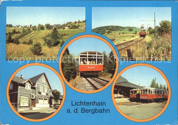 Lichtenhain Bergbahn Bergbahn Flachstrecke Steilstrecke Gaststaette Thueringer H
