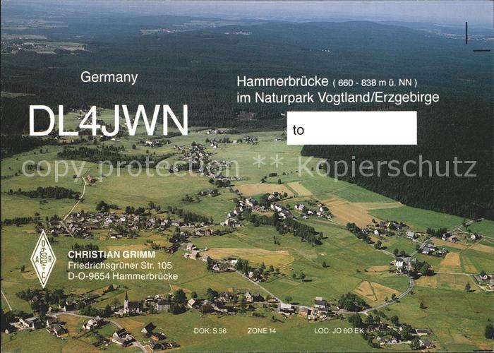 Hammerbruecke Fliegeraufnahme