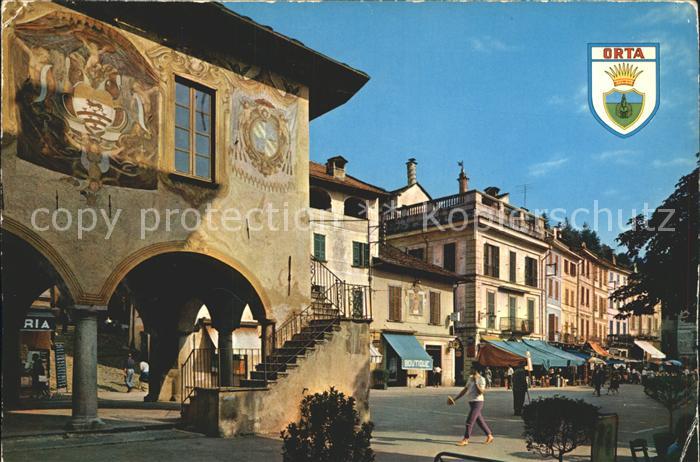 Orta San Giulio Ortasee Platz