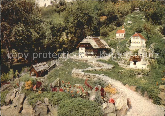 Simonswald Maerchengarten Schwarzwald-Miniatur