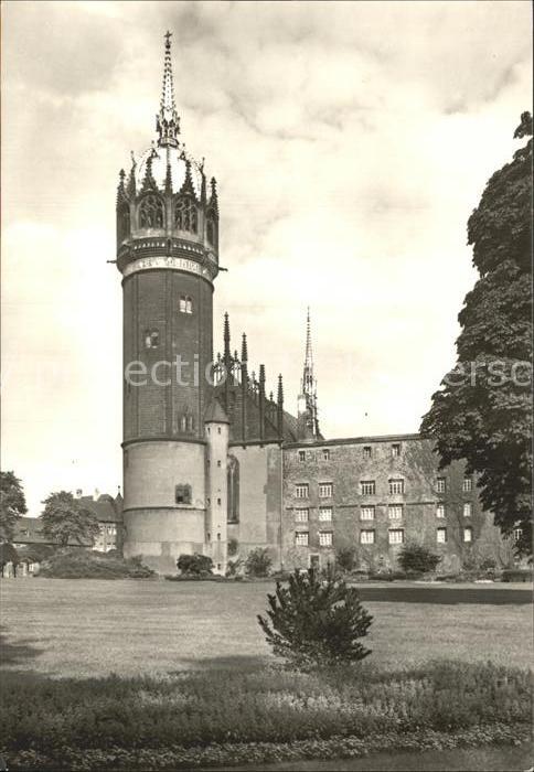 Wittenberg Lutherstadt Schloss Schlosskirche