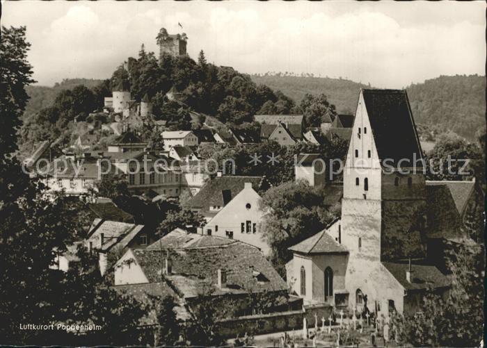 Pappenheim Mittelfranken St. Gallus-Kirche Burg