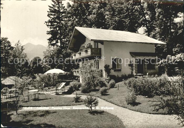 St Wolfgang Wolfgangsee Fruehstueck Pension Haus Sonnenwink