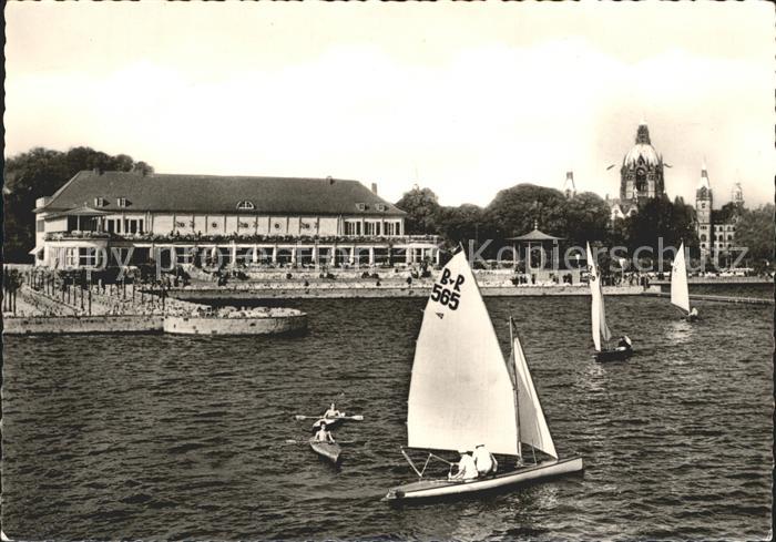 HANNOVER  CITY Maschsee Gaststaette Nordufer