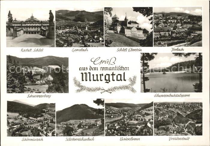 Rastatt Schloss Gernsbach Schloss Eberstein Forbach